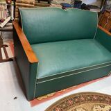 Vintage mustache club sofa year 50