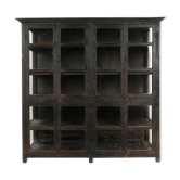 Wooden showcase