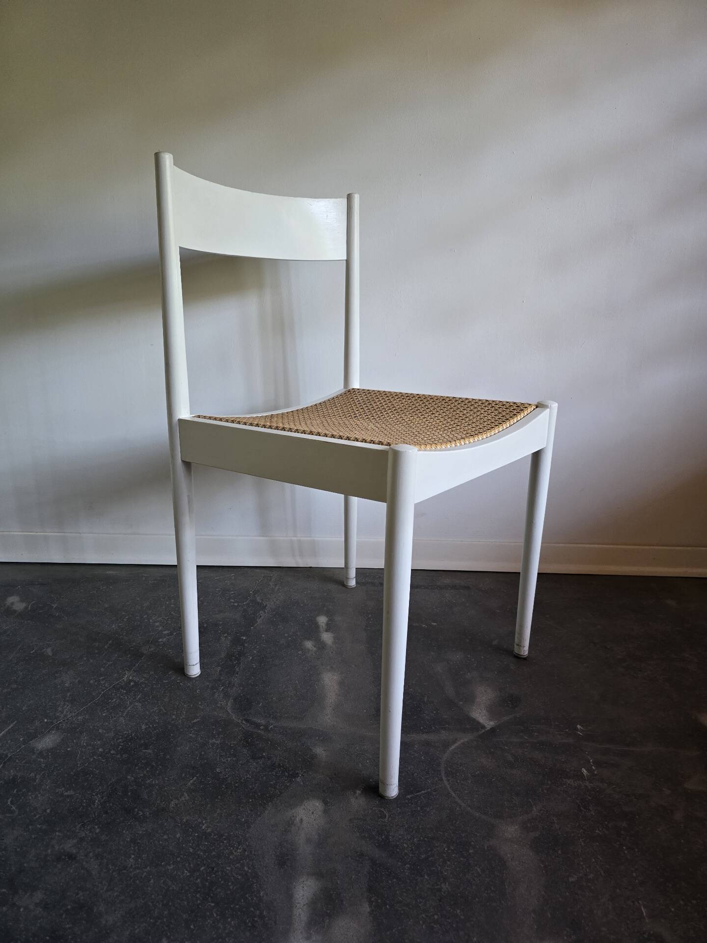 Vintage Cane Dining Chair by Branko Uršič for STOL Kamnik, Yugoslavia,