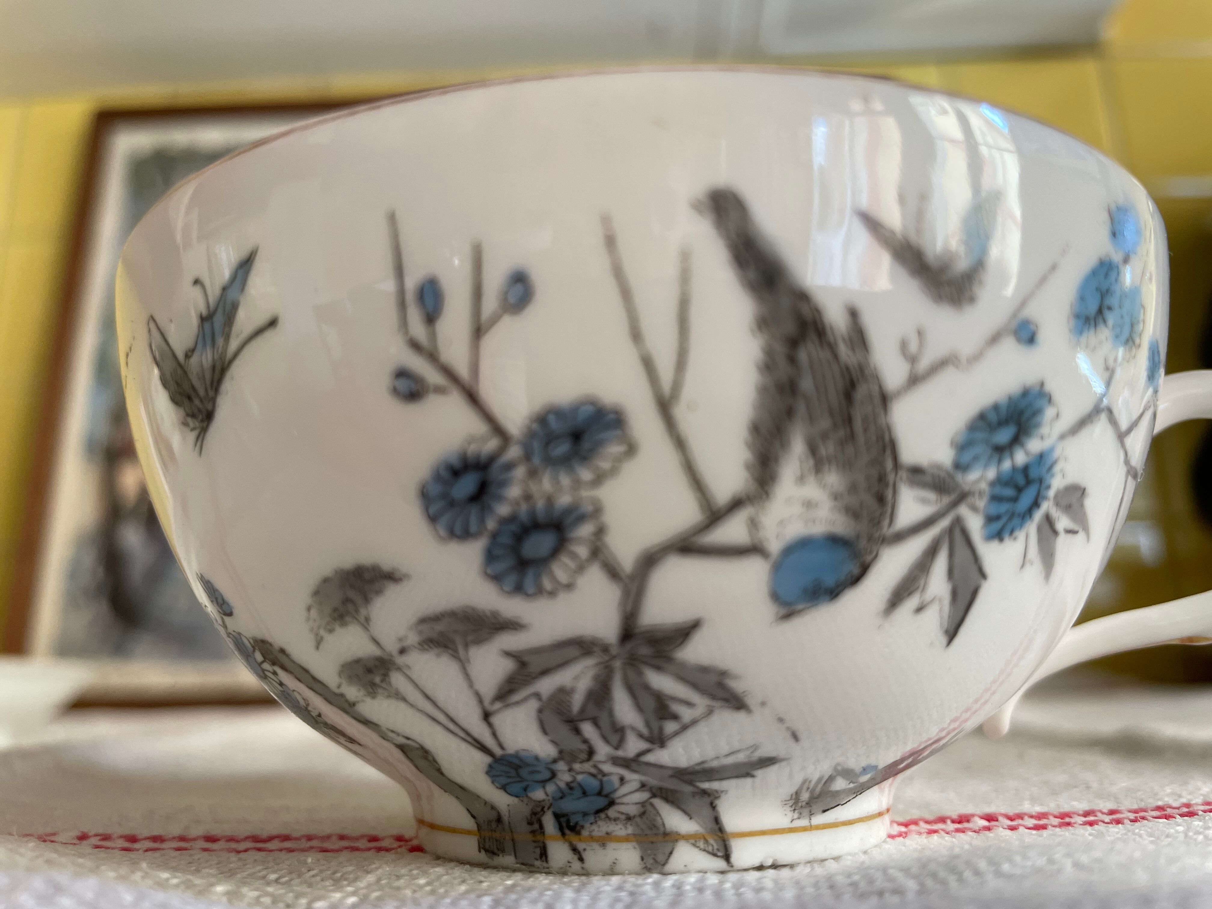 Fine porcelain tea cups