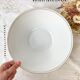 Saladier porcelaine blanche dorée BAVARIA modèle "Annabell"