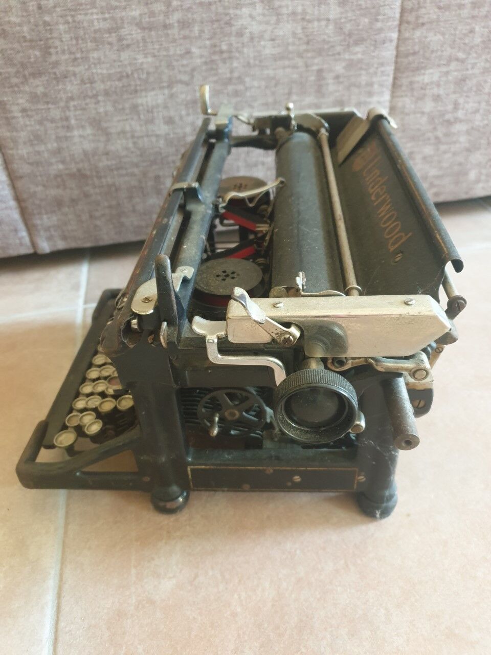 Underwood typewriter