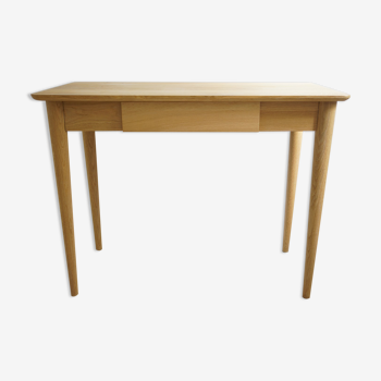Scandinavian desk in solid oak