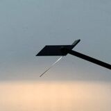 Postmodern Italian Tizio table lamp by Richard Sapper for Artemide, 1970s.