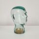 Vintage glass head