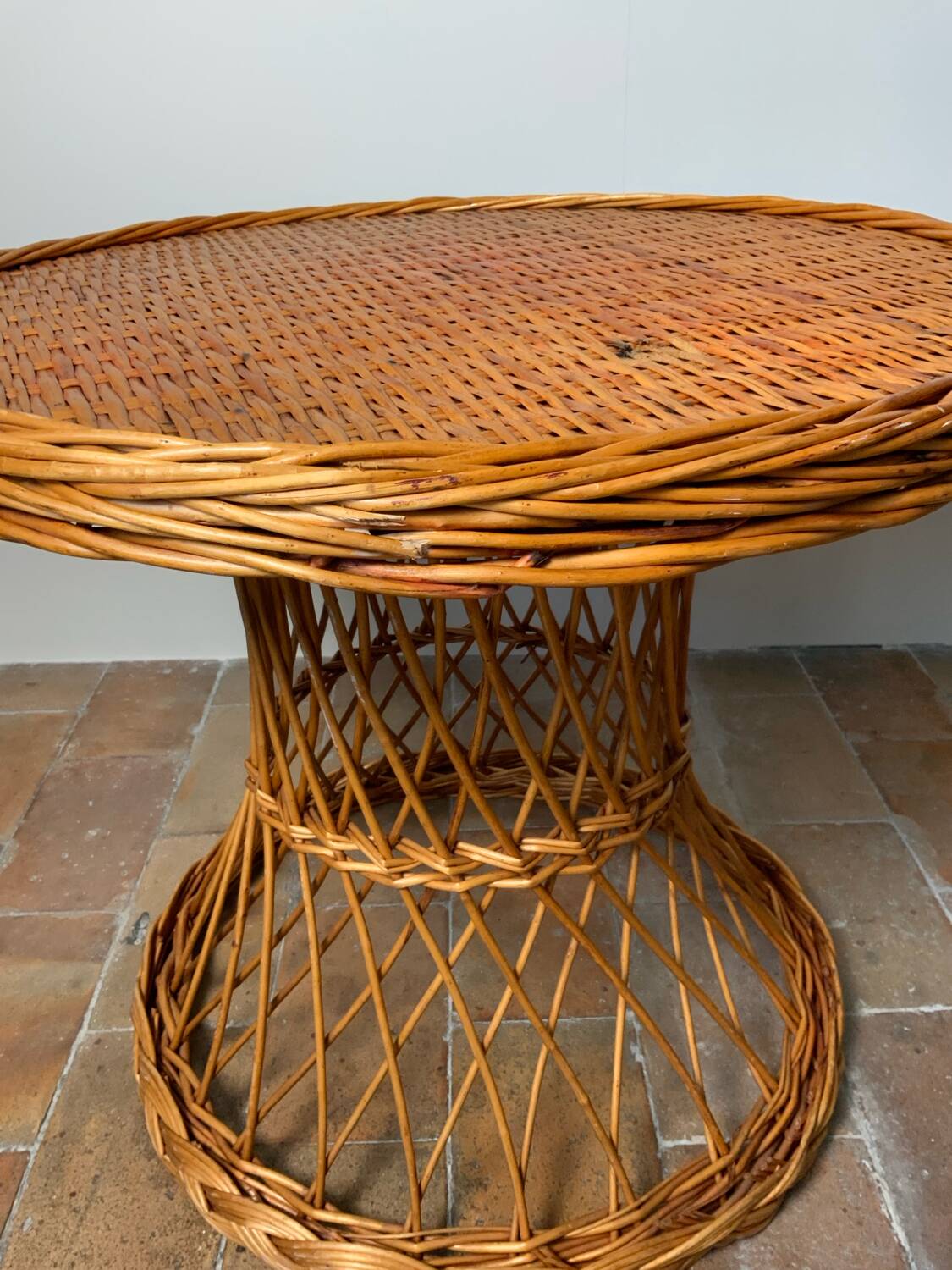 Wicker table