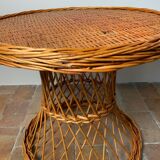 Wicker table