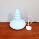 Suspension Space Age en opaline bleue, Peill & Putzler, 1970