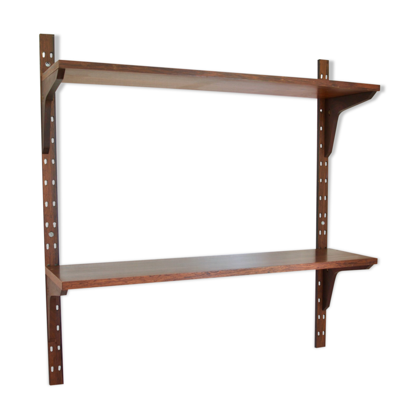 Danish Mid-Century Rosewood Wall Shelves.