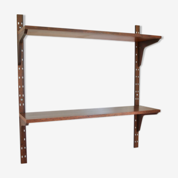 Danish Mid-Century Rosewood Wall Shelves.