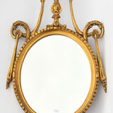 Golden resin mirror