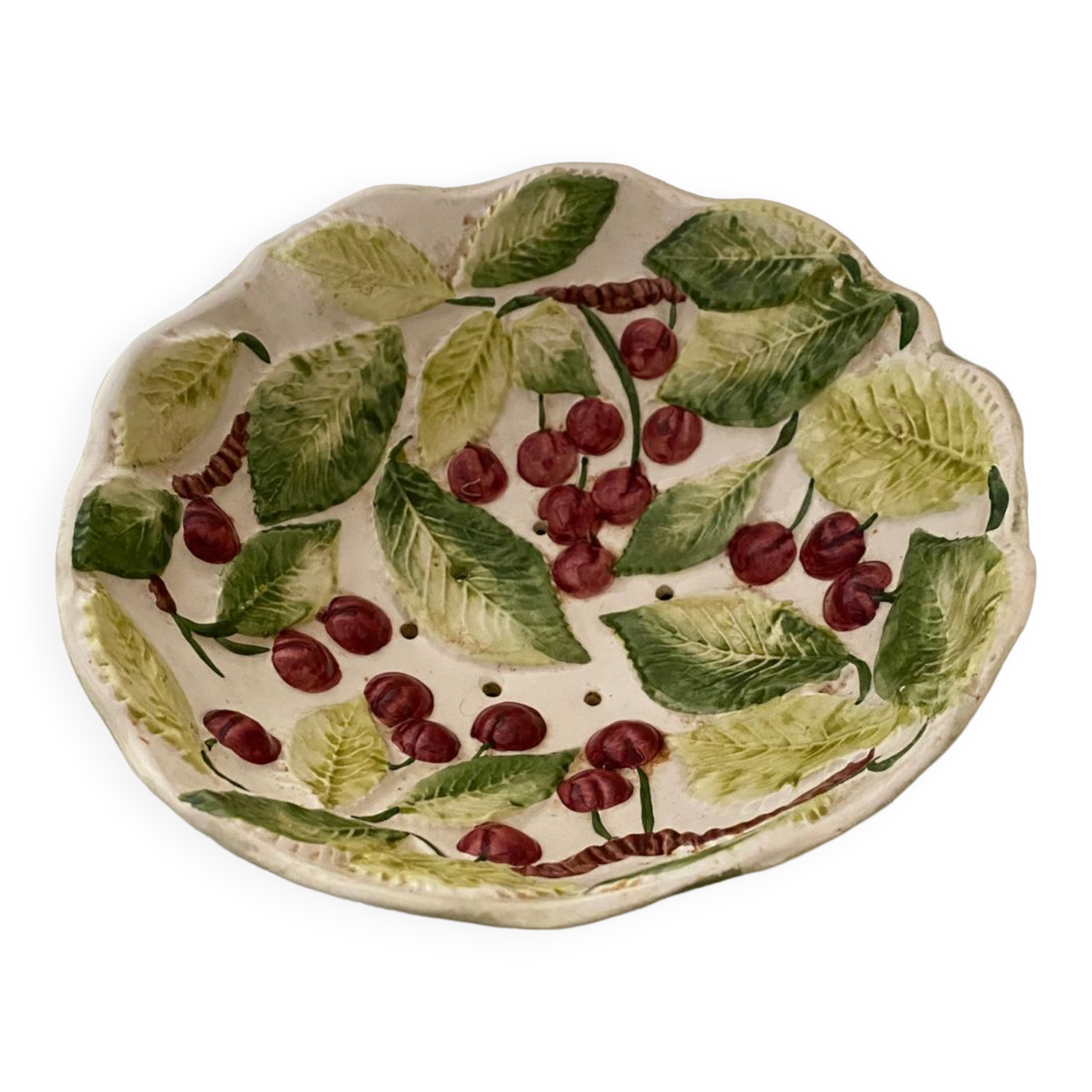 Cherry slurry salad bowl