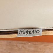 Italian white leather design surfing sofa / Frighetto bench