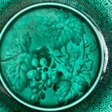 Sarreguemines plate french majolica from the 1870s
