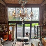 Lustre en verre de Murano
