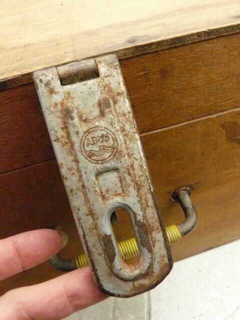Old suitcase wood