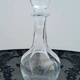Set of 6 crystal glasses and a carafe