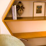 Library 80s in oak