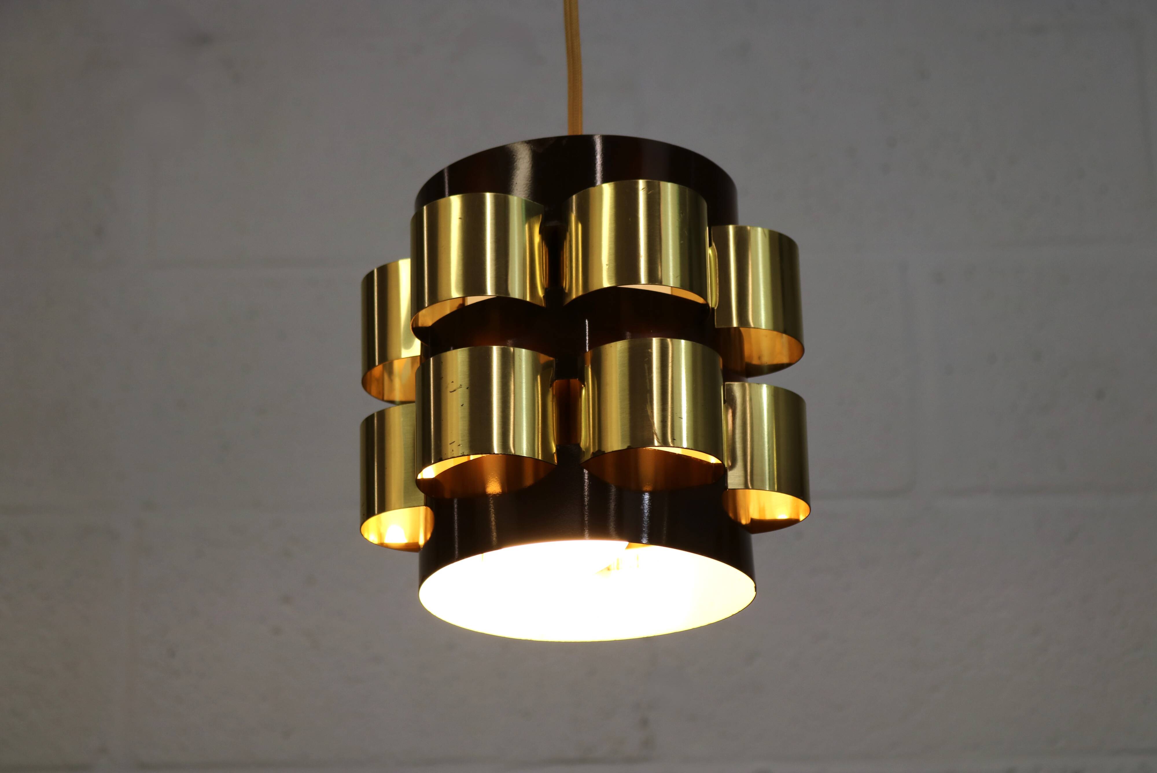 classic mid-century pendant lamp *** Werner Schou *** Coronell Elektro