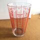 Verutile vintage red measuring cup