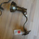 Pair of design wall lamps by Sergio Bernardi Bronze - Italy