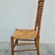 Napoléon III Period Nurse's Chair in Fruitwood