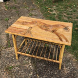 Rattan coffee table