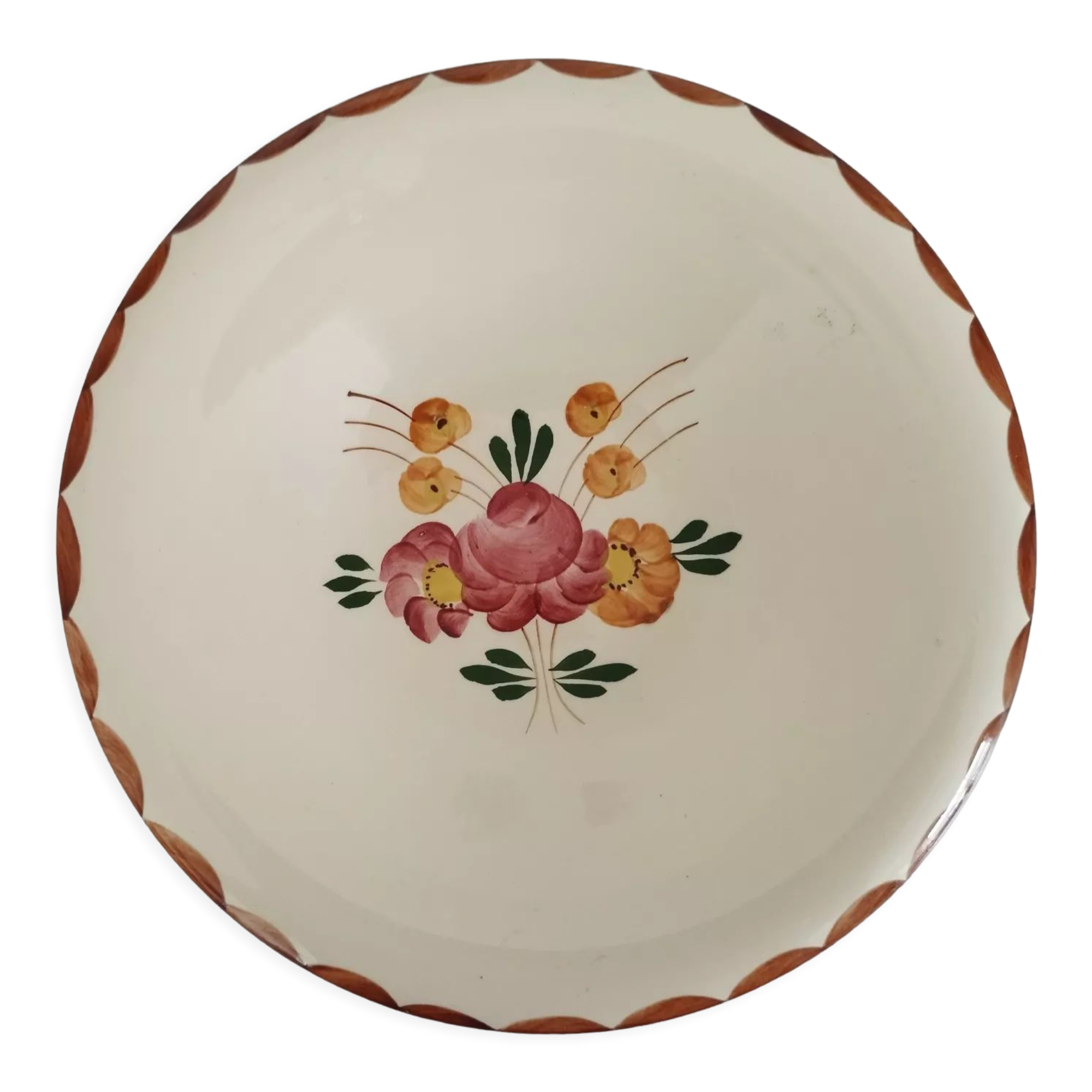Round hollow Longchamp Agen plate