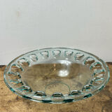Blown glass salad bowl
