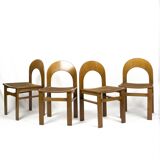 Set of 4 Arcadia chairs by Adalberto Caraceni for Tagliabue, Italy 1970s