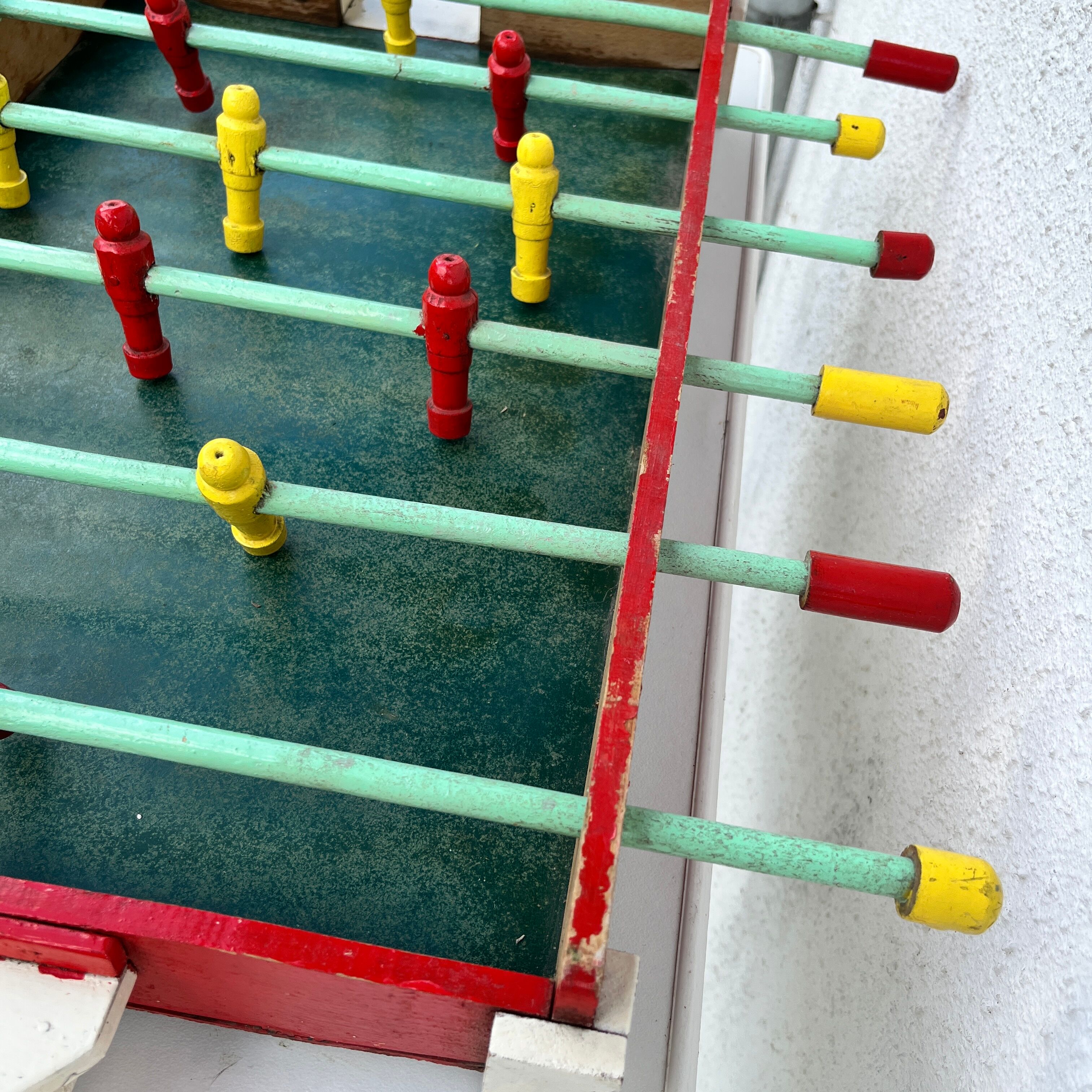 Table wood table football