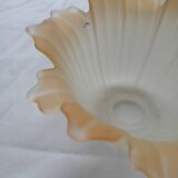 Pair of Art Deco glass tulips / pendant lights