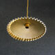 Pendant lamp in opaline