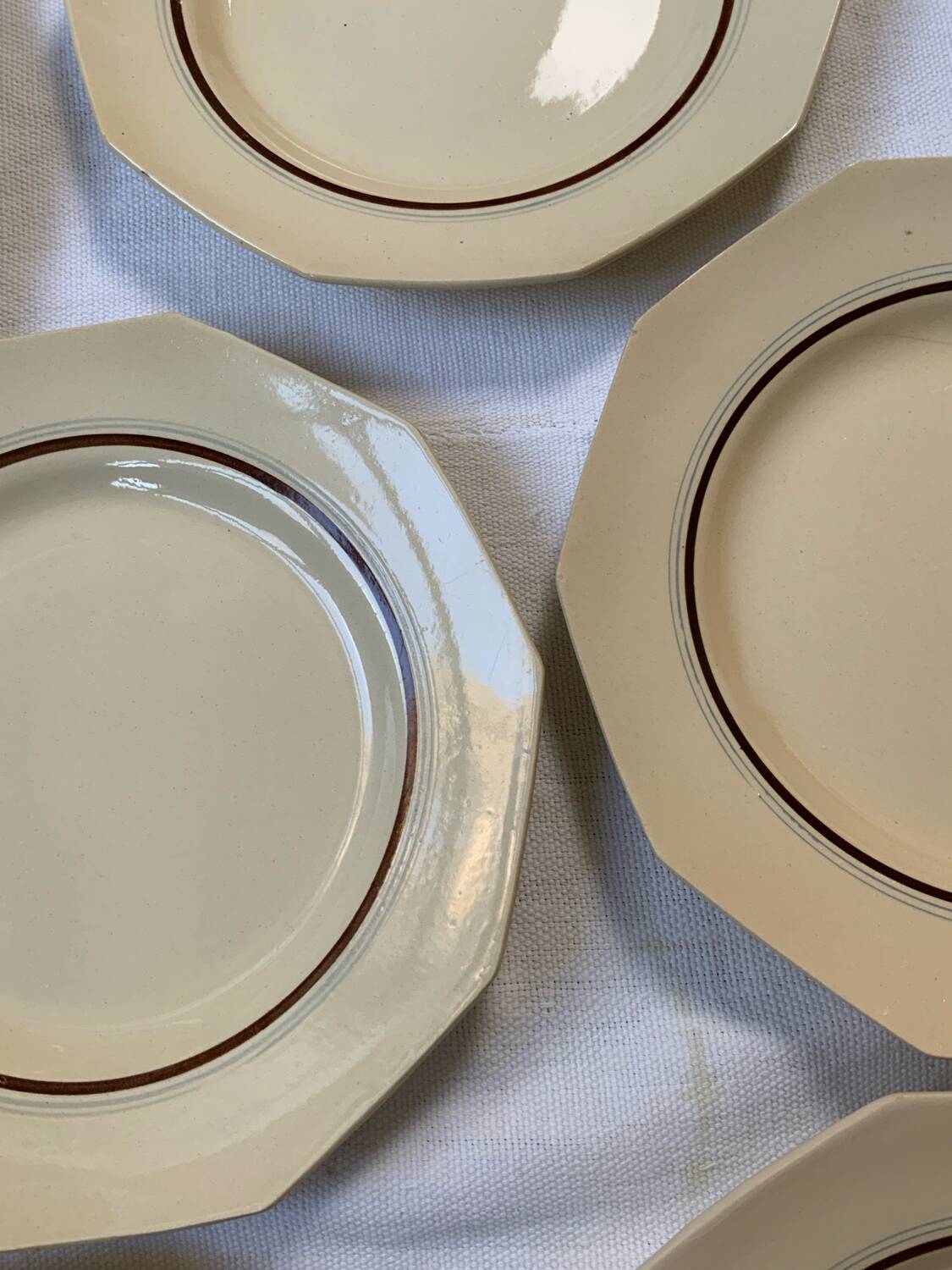 Ironstone plates