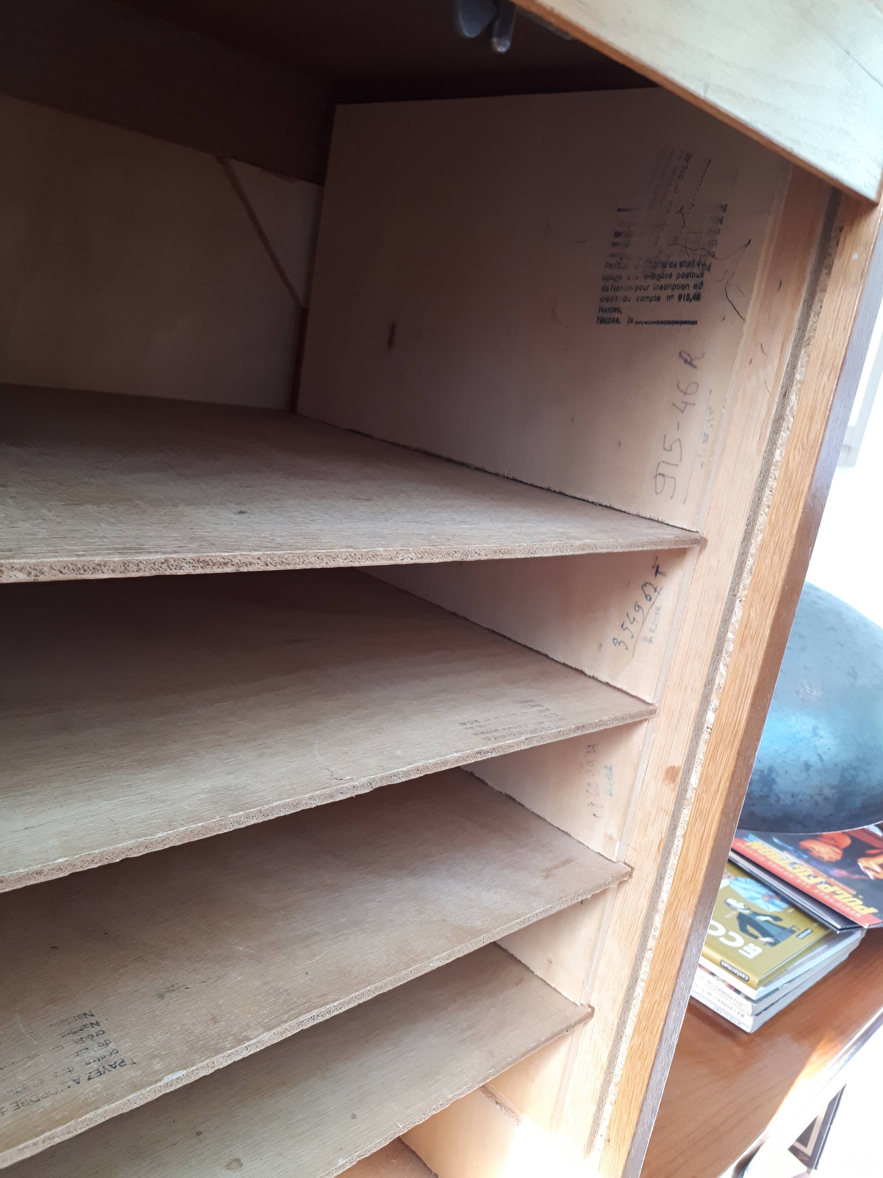 Furniture wooden curtains from the 60s