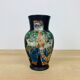 Ceramic vase by Hans Schneider in Steffisburg, Switzerland, folk art, vintage