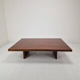 Large Bamboo "Wabi Sabi" Coffee Table by Axel Vervoordt, Belgium, 1980's
