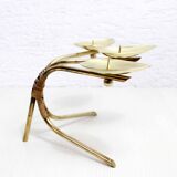 50s candle holder in Carl Auböck style