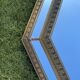 Mirror with glazing beads, 1940s