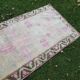 Vintage Turkish hallway rug 92x380 cm