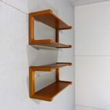 Dyrlund teak wall book shelves Denmark 1960’s