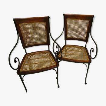 Pair of armchairs