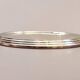 Round chrome metal tray D.27