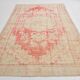Tapis turc vintage rouge pâle crème 6x10, 172x295 cm, SK 21080