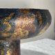 Handmade Terracotta Fruit Bowl / Centerpiece on Pedestal