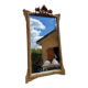 Miroir de Cheminée 19 éme en Bois et Stuk Doré