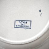 Royal Sarreguemines service dish
