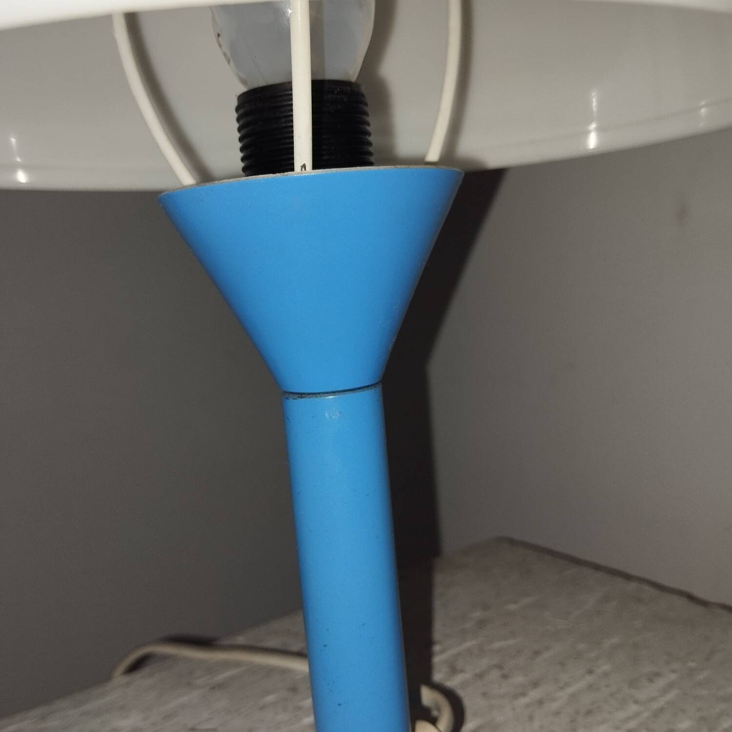 Vintage 60s mushroom lamp