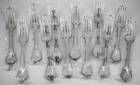 Christofle Port Royal 12 silver-plated table forks, new in blister packs.