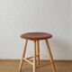 Wooden stool from Sweden, 1960s.